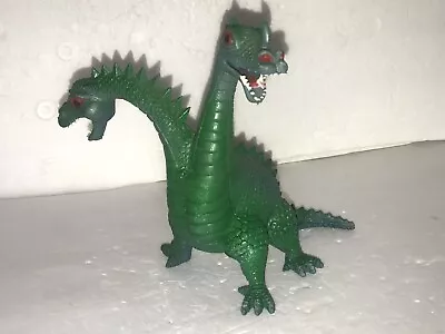 Vintage Imperial Godzilla Dragon Two Headed Toy Figure Plastic Fantasy Dungeons • $12.99