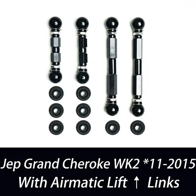 Lift Links Rises Kit For 2011-2015 Jeep GRAND CHEROKEE WK2 With Air Suspension • $129.99