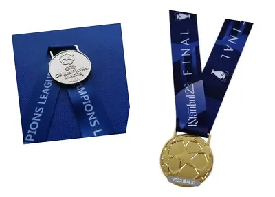 UEFA Champions League Final Medal Winner Gold 2024/2023 Istanbul Medal • $23.88