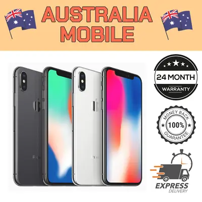 Apple IPhone X 64GB Unlocked AU Stock In AS NEW Condition [ Free Express Post ] • $339