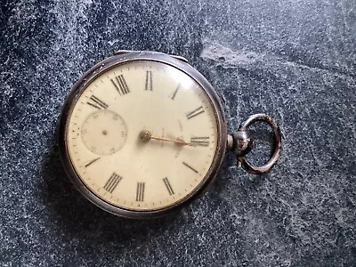 Antique Pocket Watch John Forrest London (1901 Chester Silver) • £30