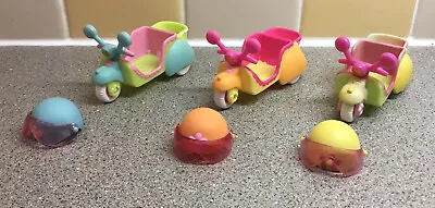My Little Pony Set Of 3 Scooters With Helmets For Mini Ponies • £5