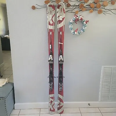 K2 Apache Stryker Skis 167 Marker MOD 14.0 Bindings All Mountain Downhill Alpine • $200