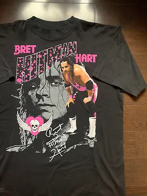 Rare Collection Bret Hart Gift For Fan Black S-2345XL T-shirt S3967 • $22.79