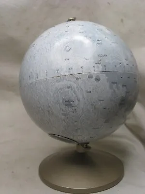 Vintage The MOON REPLOGLE GLOBES 6 INCH MODEL Bank Metal Globe • $85