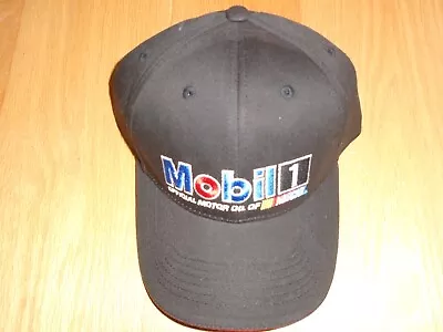 Mobil 1 Official Motor Oil Of NASCAR Strapback Adjustable Hat With Pegasus - NEW • $16.99