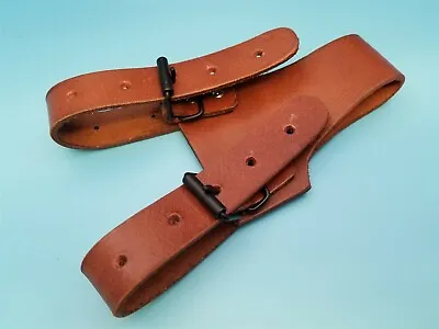 Large 2-handed Or Any Size SWORD Brown Leather Cosplay FROG Medieval Sheath Belt • $16.79