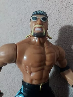 WCW Grip N Flip Superstar Wrestler Hollywood Hogan Action Figure Toy Biz 1999 • $20