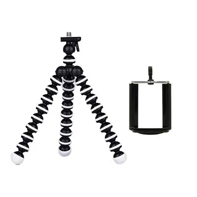 Flexible Mini Gorilla Tripod Stand Mount Grip & Holder For IPhone Mobile Phone • £4.99