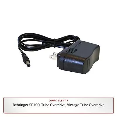 9V Power Supply For Behringer SP400 Tube Overdrive Vintage Tube Overdrive • £19.27