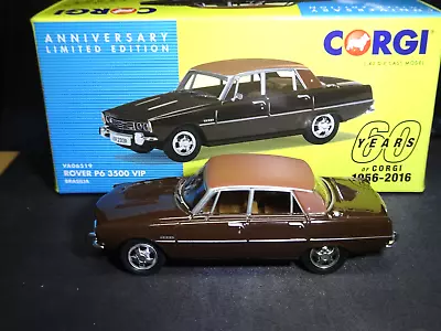 Wow Very Rare 1/43 Corgi Vanguards Rover 3500 Vip Brasilia Mib • $8.39