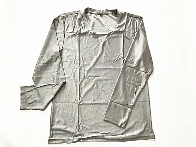 EMF EMI Shielding Anti-Radiation 100% Pure Silver Fiber Clothes-Long Sleeve Tops • $109