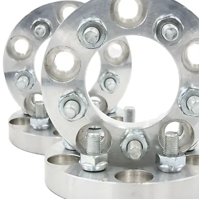 5x112 To 5x112 Wheel Adapters 1  Thick Spacers 12x1.5 Lug Studs X4 Rim 57.1 Bore • $199.99