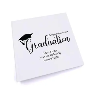 £14.49 • Buy Personalised Graduation Congratulations Photo Album Keepsake Gift UV-842