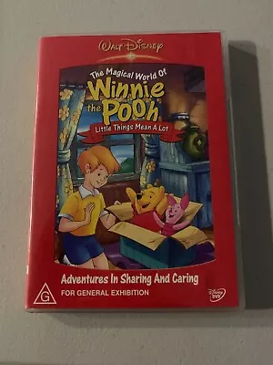 Disney The Magical World Of Winnie The PoohLittle Things Mean A Lot (DVD 2005) • £13.78