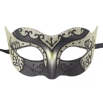 SN-F2-3 Luxury Couples Gold Black Swan Venetian Masquerade Masks • $6.37