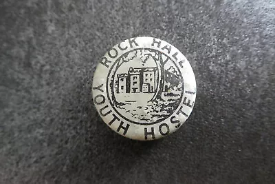 Rock Hall Youth Hostel YHA Pin Badge Button (L16B) • £4.49