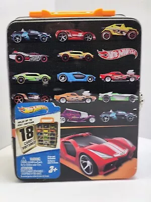 2012 Metal Hot Wheels Car Case Holds 18 Diecast Vehicles • $14.95