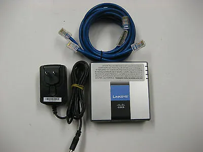 Linksys SPA2102-SF VoIP Voice Phone Adapter With Router • $14