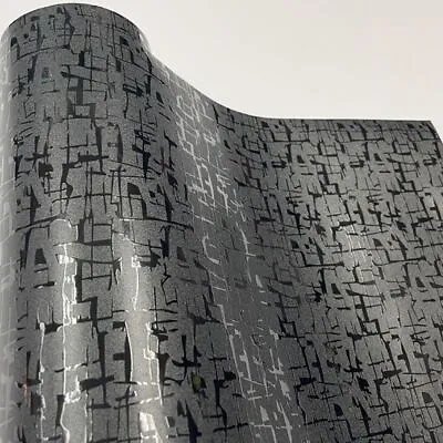 Black Vinyl Decal Stickers Maya Pattern PVC Adhesive Car Motorcycle Decor Film • $15.84