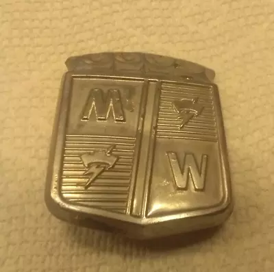 Vintage Montgomery Ward MW  Outboard Motor Metal Emblem  O3 • $13.50