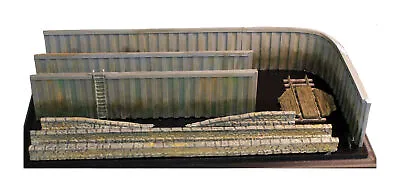 Steel Harbour Walling MB27 UNPAINTED OO Scale Langley Models Kit 1/76 Boats • £33.80