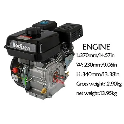 $265.61 • Buy 7.0HP 210cc Horizontal Gas Engine For Honda GX160 168F Pullstart Predator 212cc