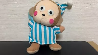 Sanrio Monkichi Plush Toy With Pajamas 9.2 Inch Novelty Item Made In 1997 Eikoh • $55.55