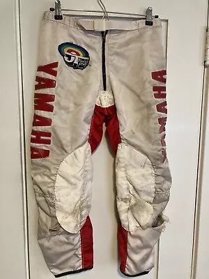 Vintage 1980’s JT Racing Yamaha Covert Motocross Pants 30” Waist FOR REPAIR  • $50
