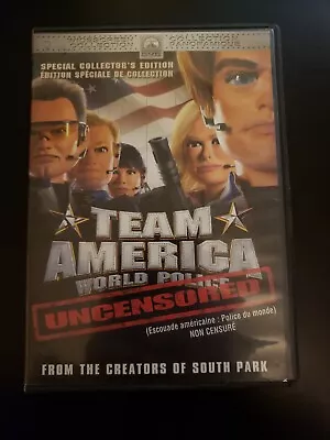 Team America DVD Uncensored/Unrated Special Collectors Edition BUY 2 GET 1 FREE • $6.49