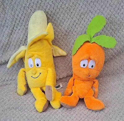 Co-Op Goodness Gang Plush Toy - Charlie Carrot & Ben Banana • £5.95