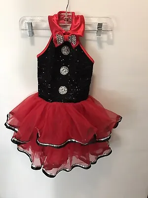 Weissman Dance Costume Child Size SC Minnie Mouse Costume Dance Tap Halloween • $15