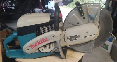 £390 • Buy 14  / 350 Mm  Makita Dpc 7311 Petrol Disc Cutter With Part Used Diamond Blade