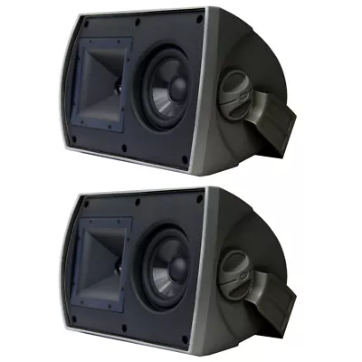 2pc Klipsch AW-525 300W Outdoor Loudspeakers Audio/Music Entertainment Black • $889