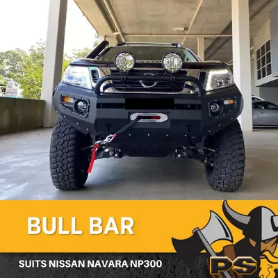 Bull Bar Winch Bar + Lights To Suit Nissan Navara Np300 Adr • $1199