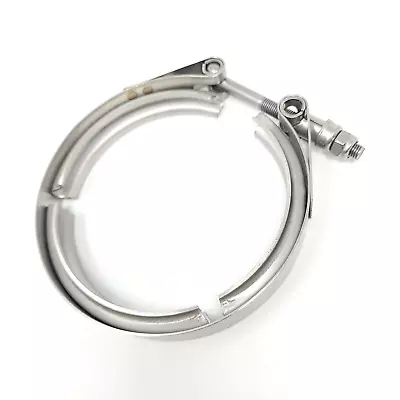 $12.99 • Buy 3.5 /88.9mm Universal Stainless Steel V-Band Clamp Turbo Downpipe Exhaust Pipe