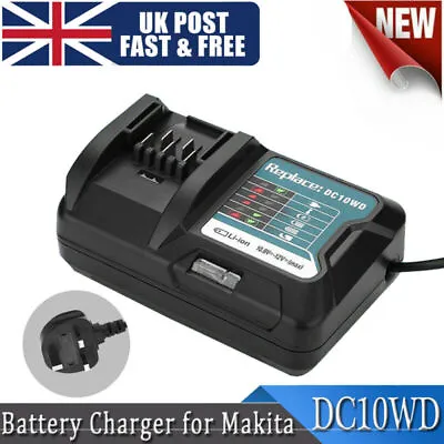 Fast Charger For MAKITA 10.8V/ 12V DC10WD DC10SB DC10WC BL1015 BL1016 BL1021B UK • £14.89