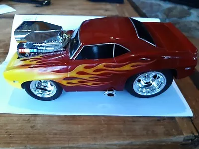 69 CAMARO IN RED & FLAMES  MUSC.MACH.MIB1:18.. Preowned..see Photos  • $29.99