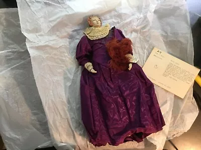 Vintage Queen Elizabeth Doll With Composition Head&hands 1920-30's? • $175