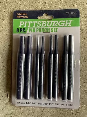 Pittsburgh 8Pc. Pin Punch Set • $6