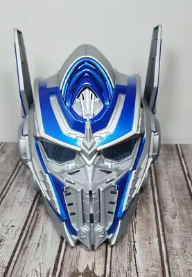 2016 Hasbro Transformers Movie Helmet Optimus Voice Changer Last Knight Tested • $35