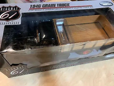 Vintage Diecast Highway 61 Chevy 1946 Grain Truck Stake Bed 1/16 New In Box • $110