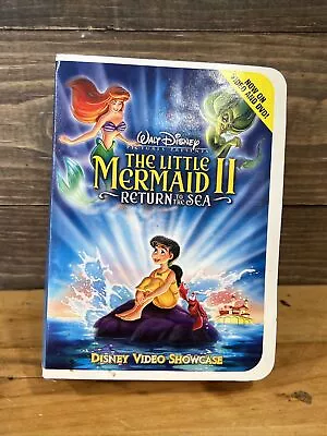 2000 McDonalds Disney Masterpiece Little Mermaid II VHS Box Melody Happy Meal • $9.98