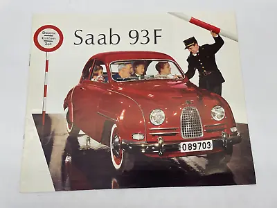 1959 SAAB 93F Catalog Dealer Sales Brochure Vintage Original Advertising • $32.05