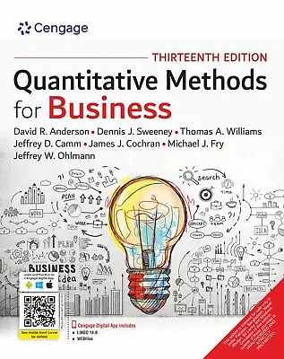 Quantitative Methods For Business  13TH INTL ED  'Free Ship From USA' • $39.81