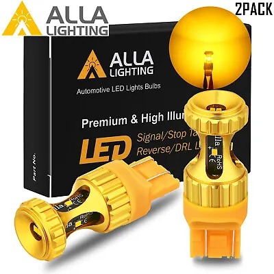 $22.98 • Buy Alla Lighting 7440NA ZES Amber LED Turn Signal Light Bulb,Directional Blinker