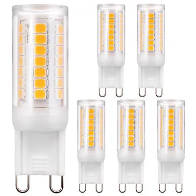 Harmobrite 6-PACK Dimmable 3W G9 LED Bulb 40W Halogen Equivalent G9 Light Bulbs • $17.35