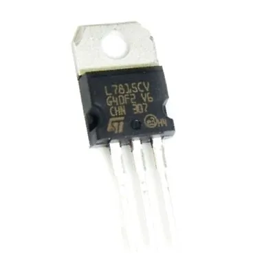 3PCS STMicroelectronics L7815CV Voltage Regulator IC REG LINEAR 15V 1.5A TO220 • $6.98