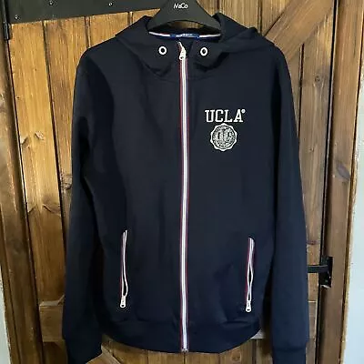 University Of California Los Angeles UCLA Navy Full Zip Hoodie Size S • £14.99