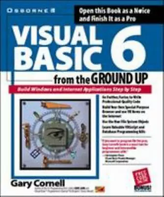 Visual Basic 6 From The Ground Up By Cornell Gary • $5.23